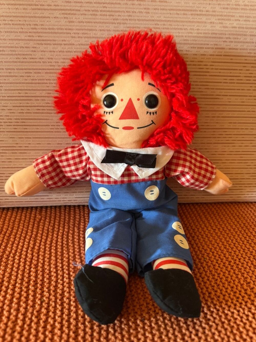 1987 Playskool Raggedy Andy Doll 12" Bendable (As-Is)